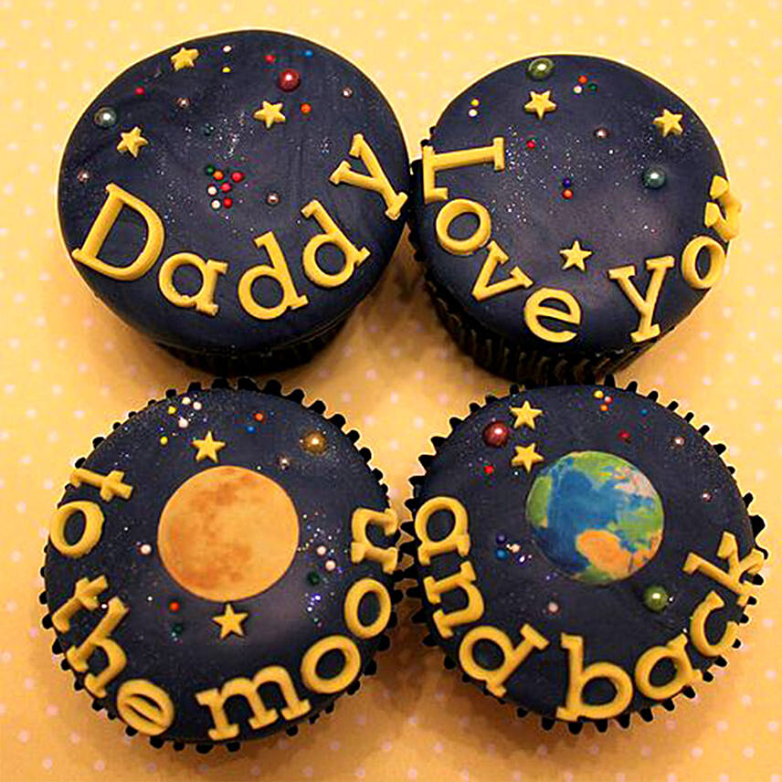 Love You Daddy Cupcakes: 