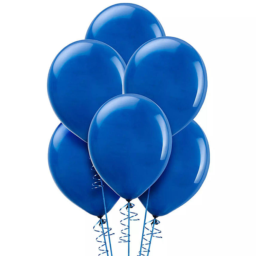Blue Helium Balloons: Send Balloons to Saudi Arabia