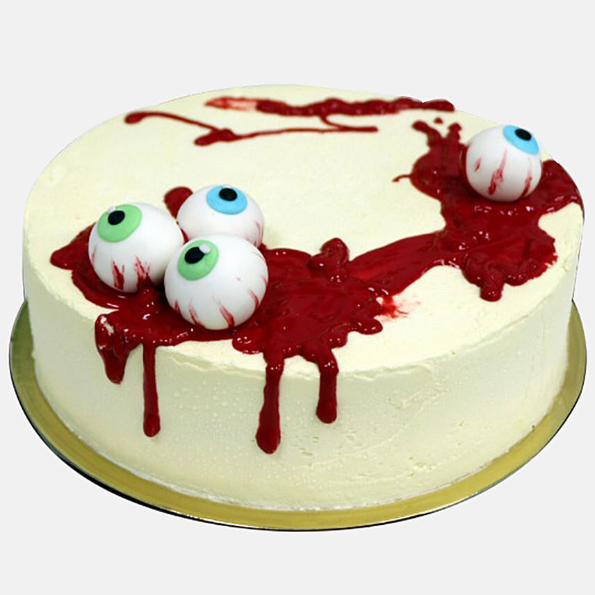 Spooky Eye Balls Halloween Cake 1Kg: 