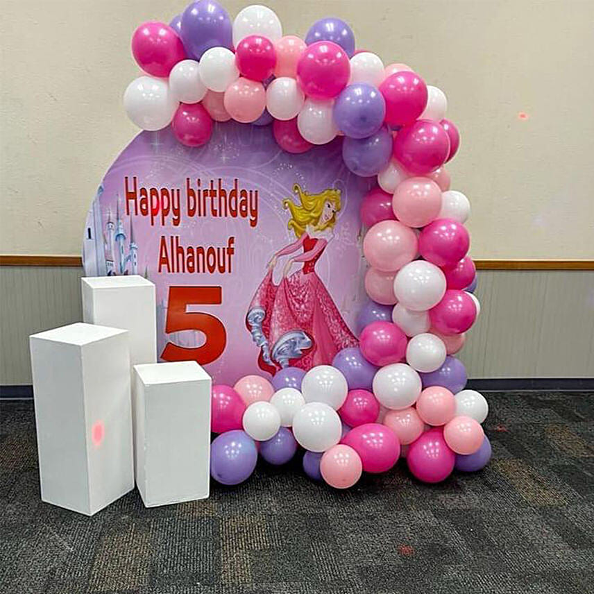 Personalised Birthday Decor: 