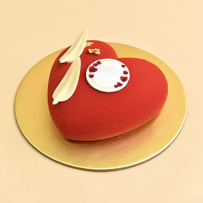 Valentine Day Special Chocolate Mousse Cake: Valentines Gifts Delivery in Saudi Arabia