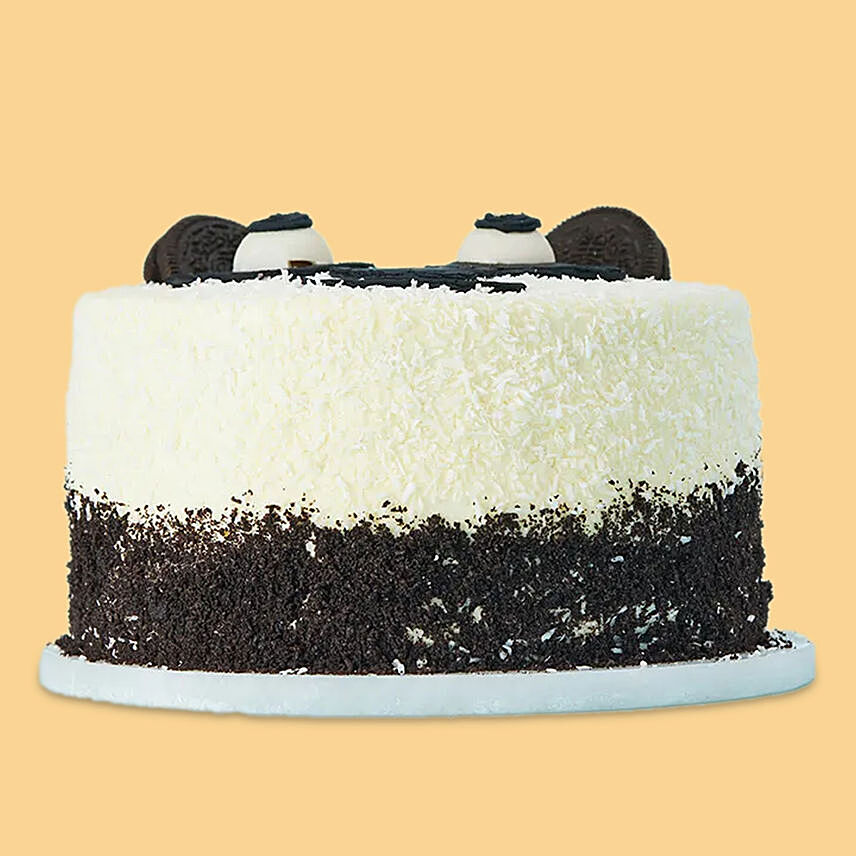 Baby Panda Face Cake: 