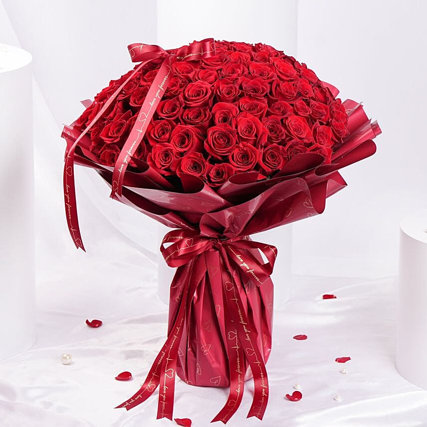 Mn Mithlak Bouquet 111 Red Roses: Gifts To Al Khobar