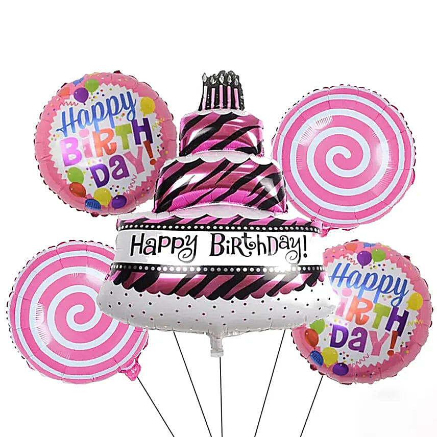 Helium Foil Balloons For Birthday Party: Send Balloons to Saudi Arabia