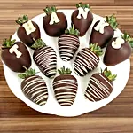 Thanks Belgian Chocolate Strawberries