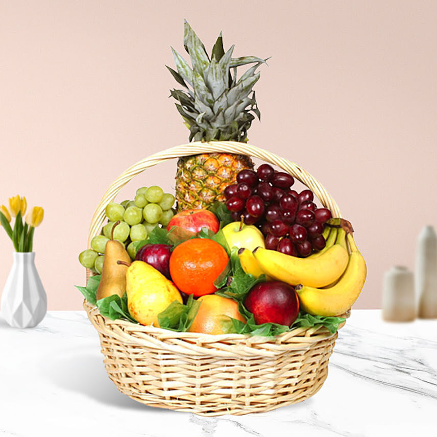 Delectable Fruit Basket: 
