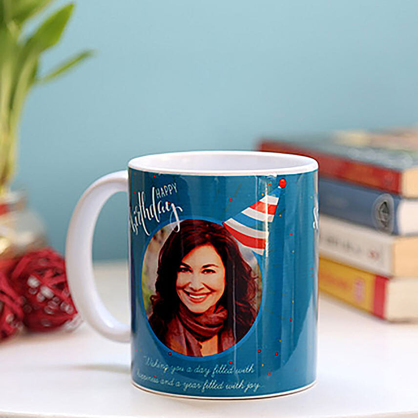 Personalized Birthday Cap Mug: 