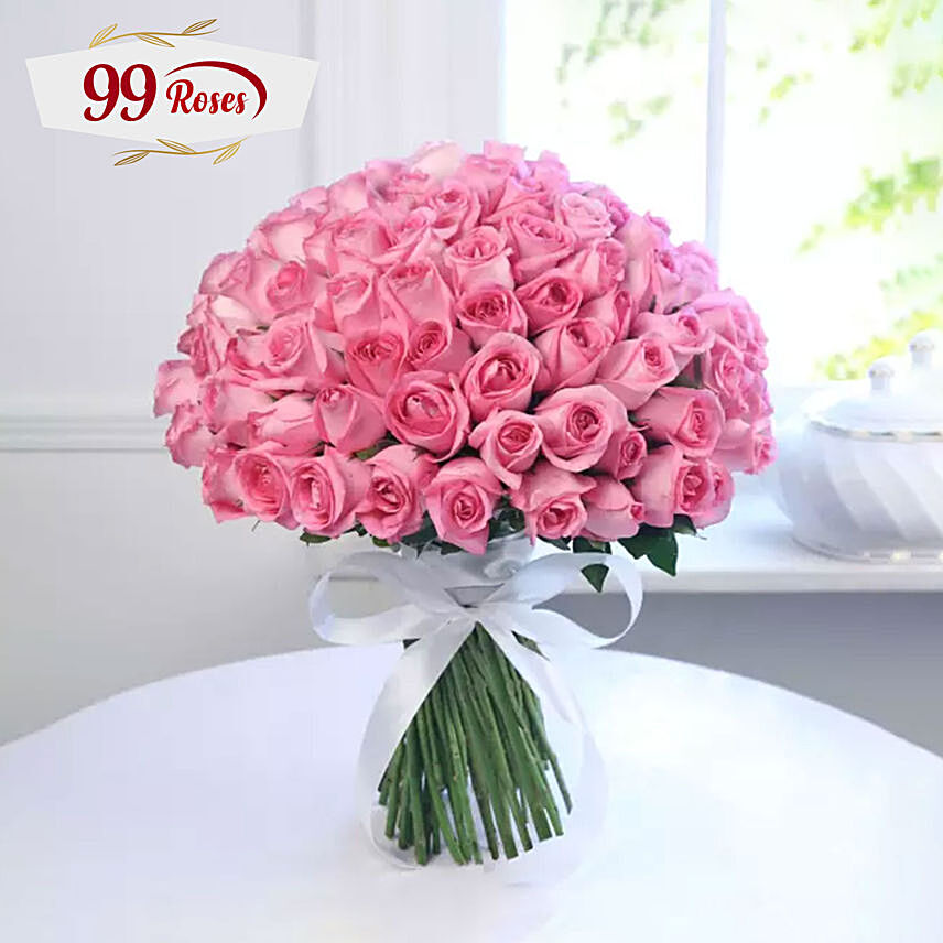 Pretty Roses Bouquet: Send Hari-Raya Gifts To Singapore