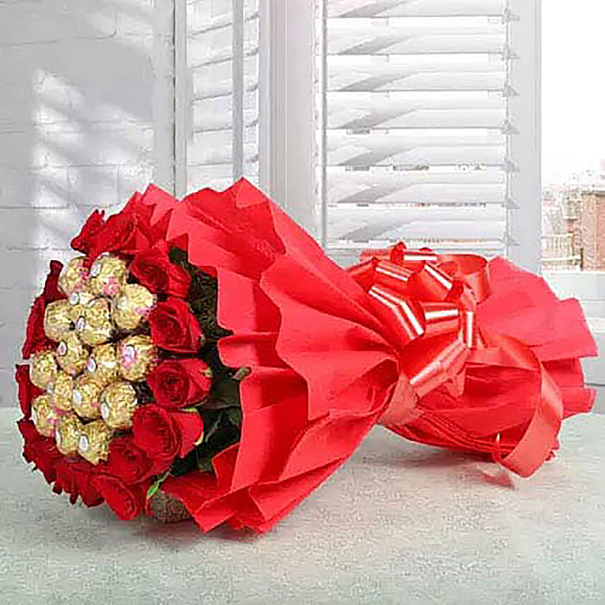 Sweet N Fragrant Bouquet: Send Chocolate Bouquet to Singapore