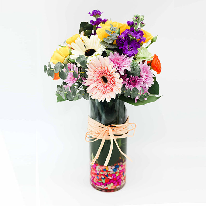 Blooming Mixed Flowers Bouquet: Gifts For Mothers Day