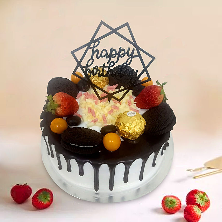 Birthday Special Chocolate Cake: 
