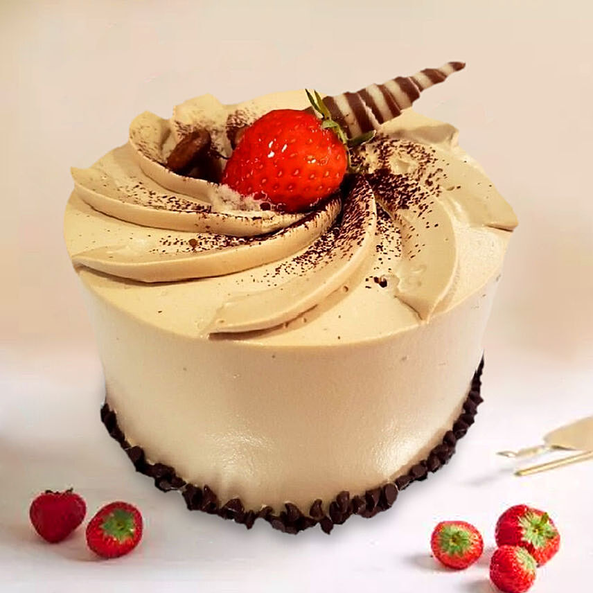 Strawberry Coffee Cake: 