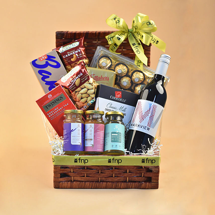 Father's Day Sumptuous Treats & Wine Hamper: 