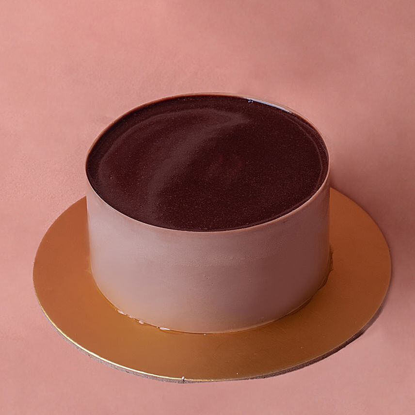 Mono Chocolate Mousse Cake: 