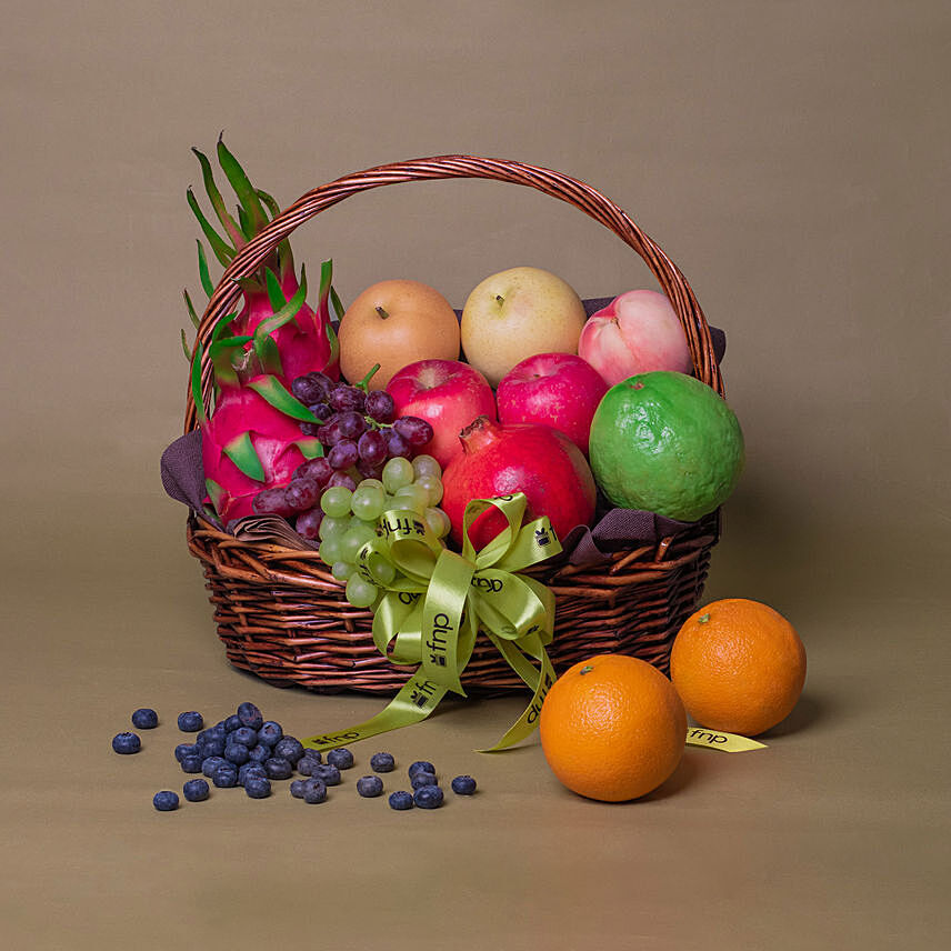 Premium Fruit Basket: Same Day Gifts Delivery To Singapore