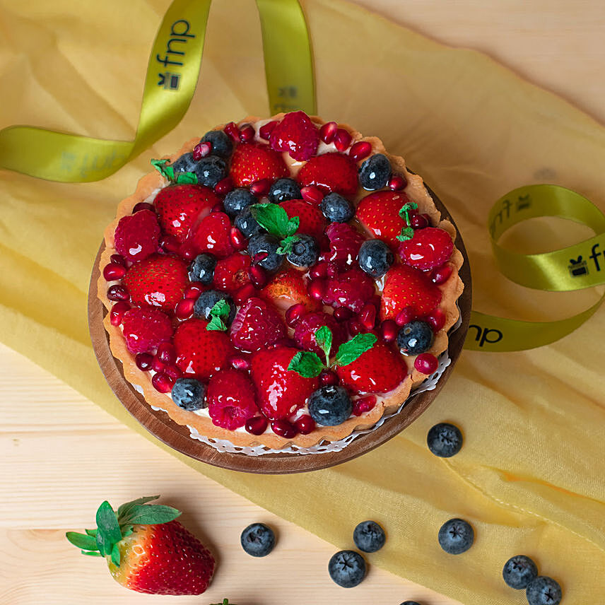 Berries Tart Cake: 