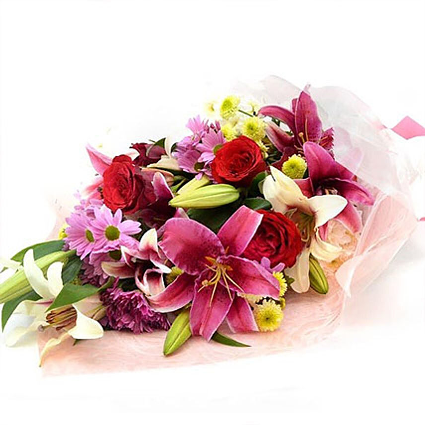 Colourful Bunch Of Flowers:  Flower Delivery Sri Lanka