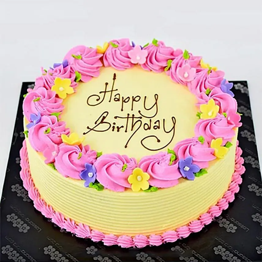Vanilla Ribbon Cake: Cake Delivery Sri Lanka
