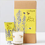 Bee Kind Hand Cream and Votive Candle Gift