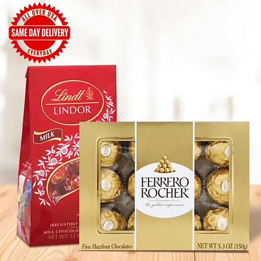 Ferrero & Lindor: Send Gift To USA