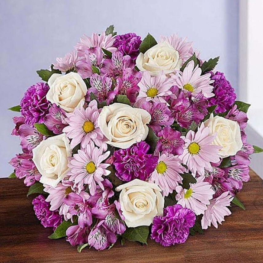 Lavender Bouquet: Flower Delivery in USA