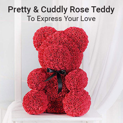 Rose Teddy Bear