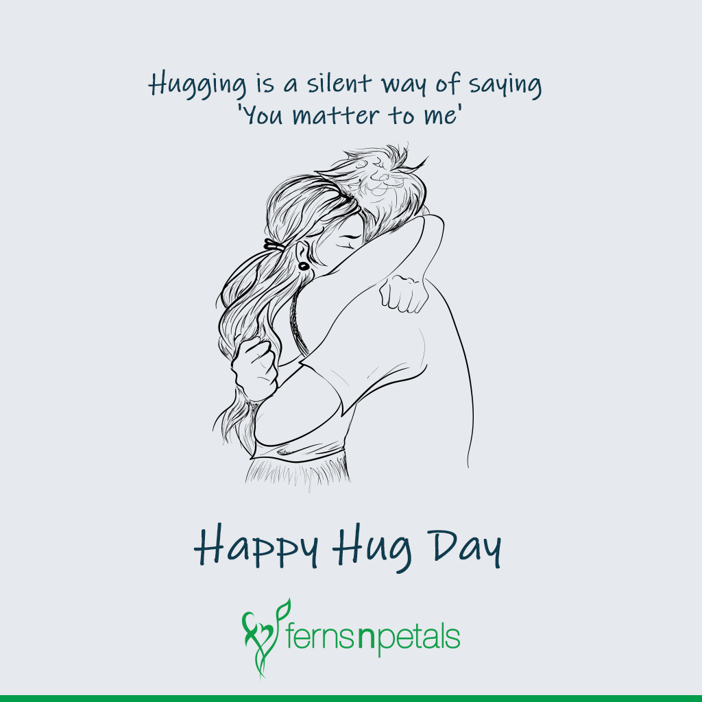 happy hug day wishes