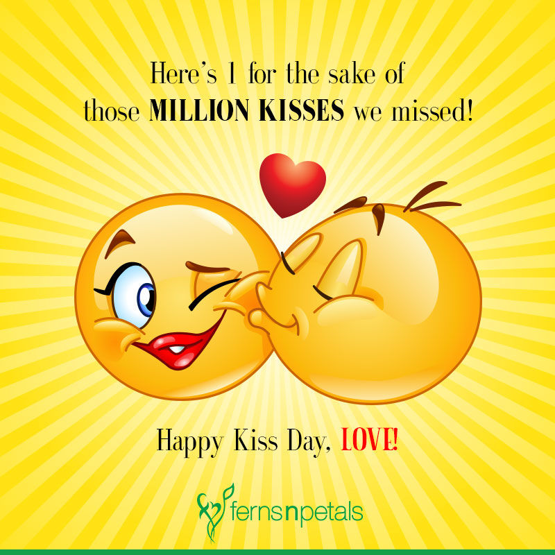 kiss day quotes for friends