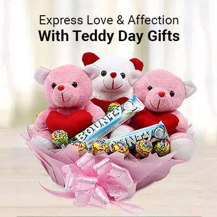 Heart Shaped Teddies