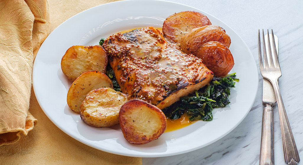 how to Cook Baked Dijon Salmon