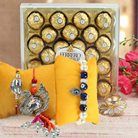 Rakhi With Chocolate Online