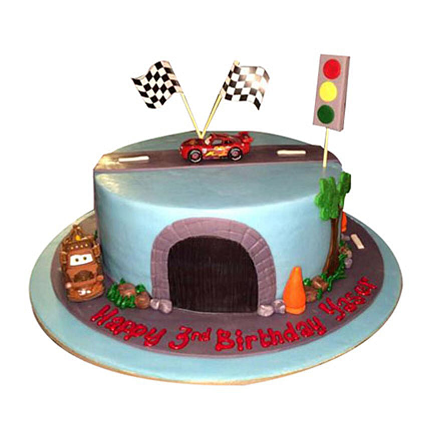 Cartoon Cars Cake