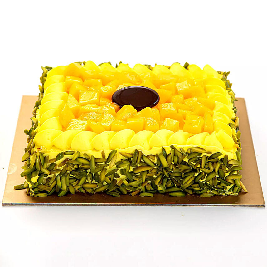 Mango Mousse Cake Half Kg