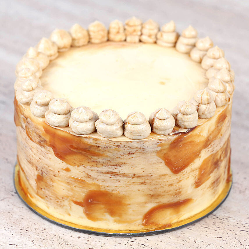 Rich Caramel Cake Half Kg