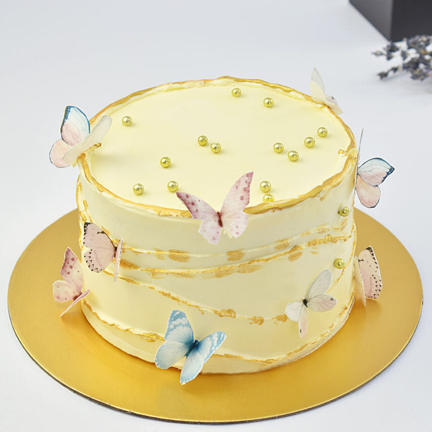 Best Wishes Butterfly Cake 1.5 Kg