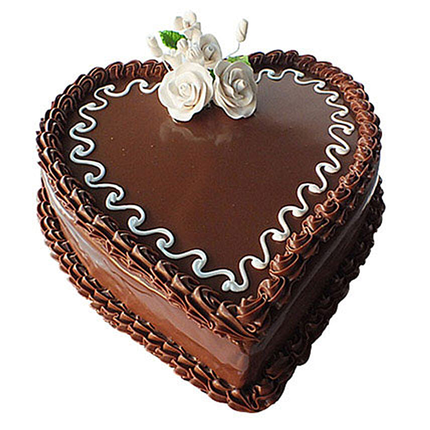 Choco Heart Cake
