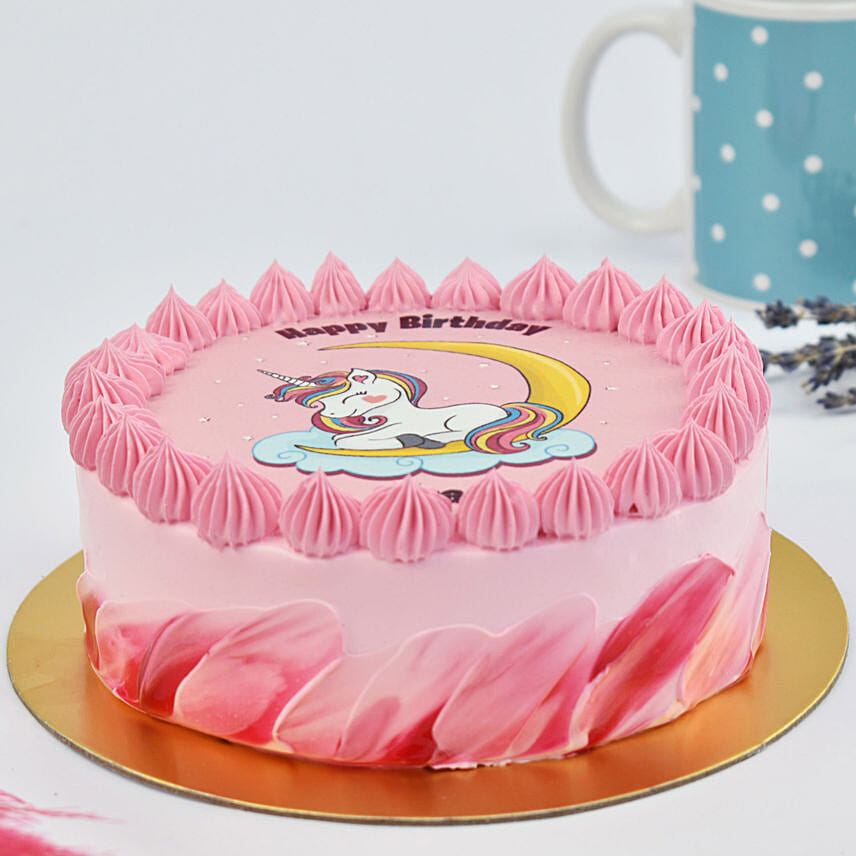 Cute Unicorn Cake 1.5 Kg