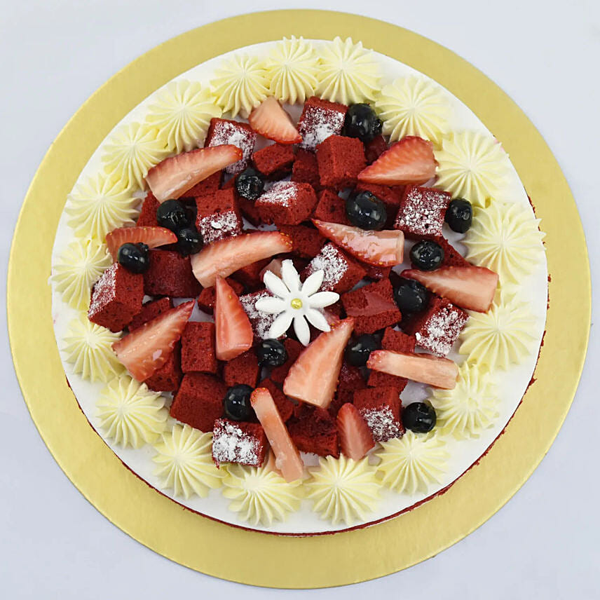 Decadent Red Velvet Cake 8 Portion