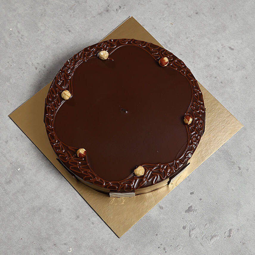 Eggless Hazelnut Choco Cake One Kg
