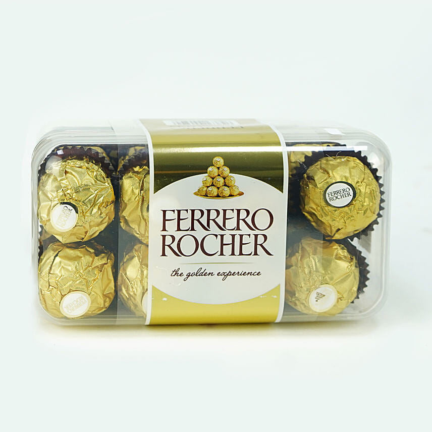 Ferrero Rocher N 6 Red Roses Bouquet