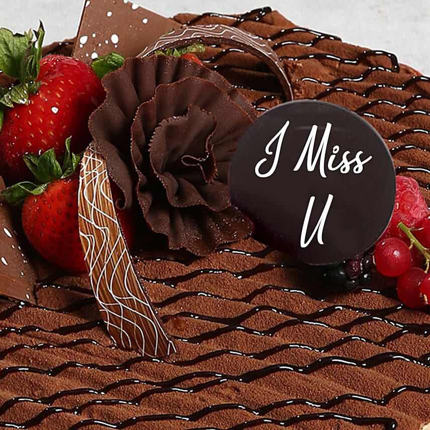 Miss You Chocolate Cake 1.5 Kg