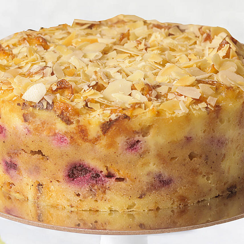 Mixed Berry Croissant Cake
