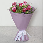 Bouquet Of Purple Roses BH