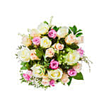 Delightful Assorted Rose Vase Arrangement