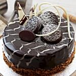 Vanilla Nutella Oreo Cake Half Kg