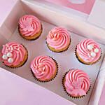Delish Chocolate Cupcakes 6 Pcs