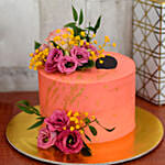 Flowerly Chocolate Cake 1 Kg