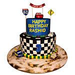 Car Race Cake