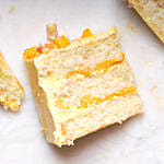 Delightful Mango Coconut Cake Half Kg