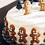 Jolly Christmas Gingerman Cake